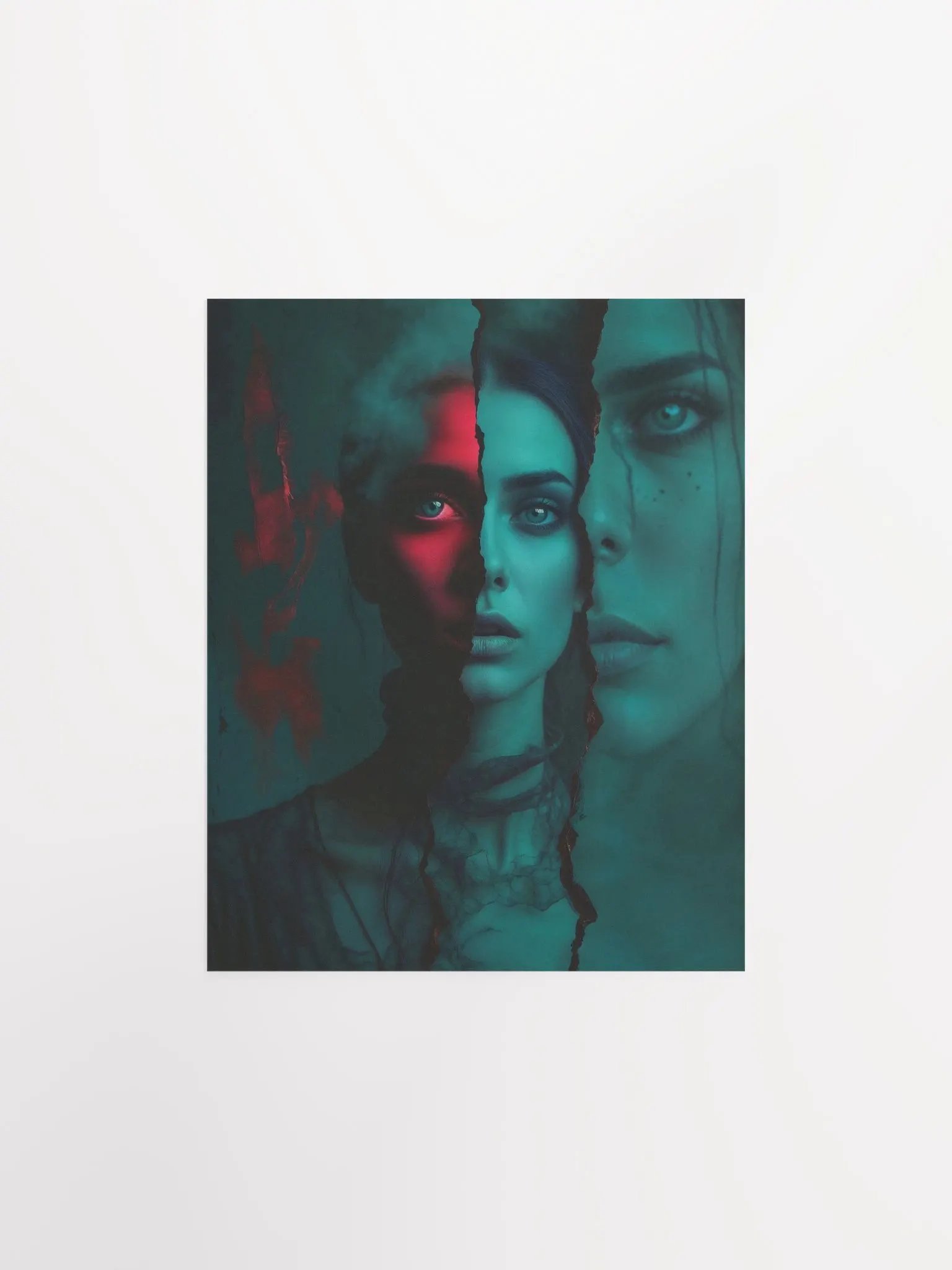 Fractured Reflections Matte Poster product image (2)