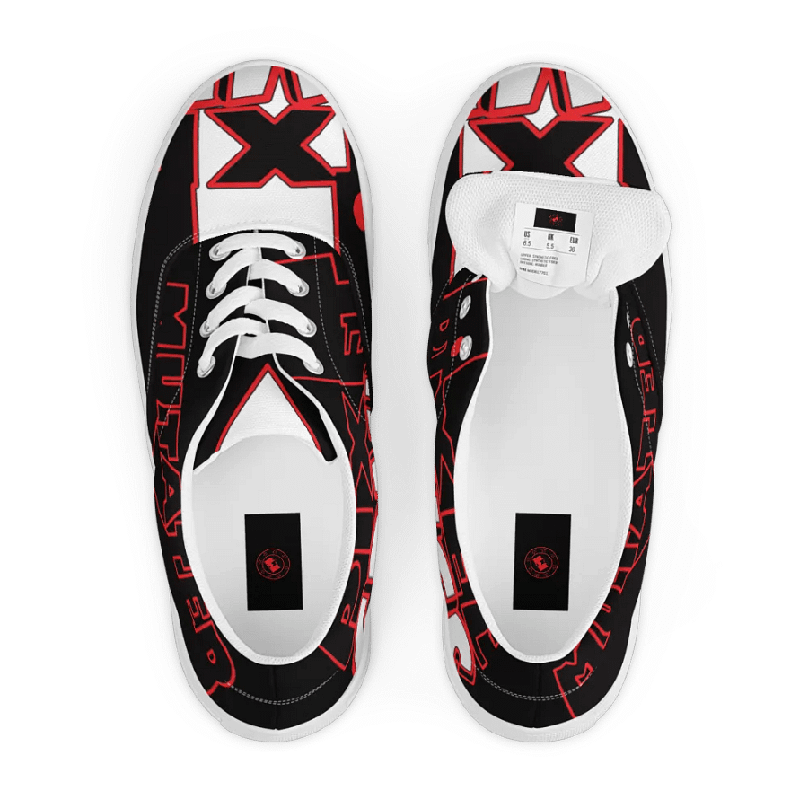 Mutated Pixel Comics Lace-Up Statement Shoes product image (7)