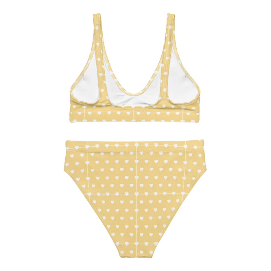 Pastel Heart Seamless Pattern High Waisted Bikini - V2 product image (5)