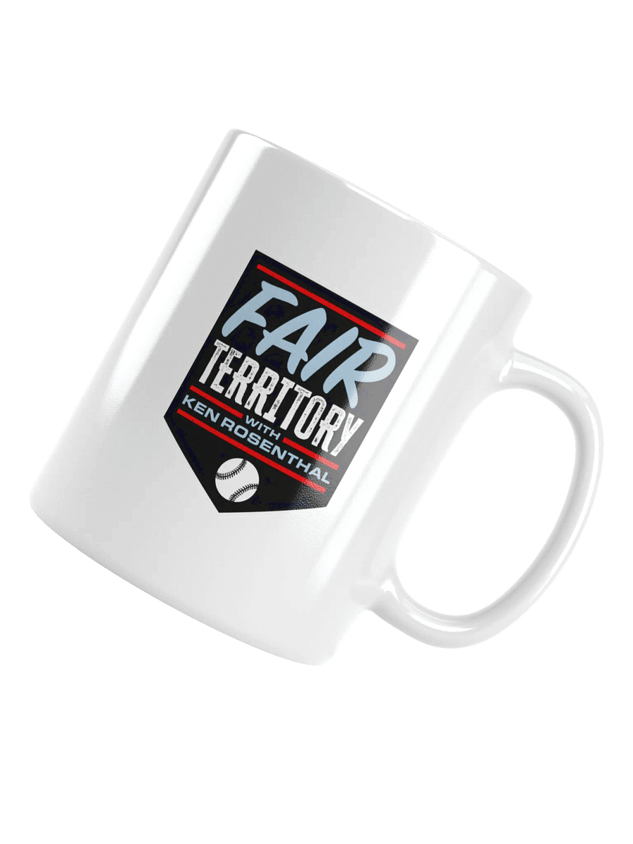 Fair Territory with Ken Rosenthal Glossy White Mug product image (4)