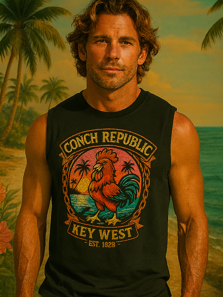 Conch Republic Keys West Men's Tank Top product image (1)