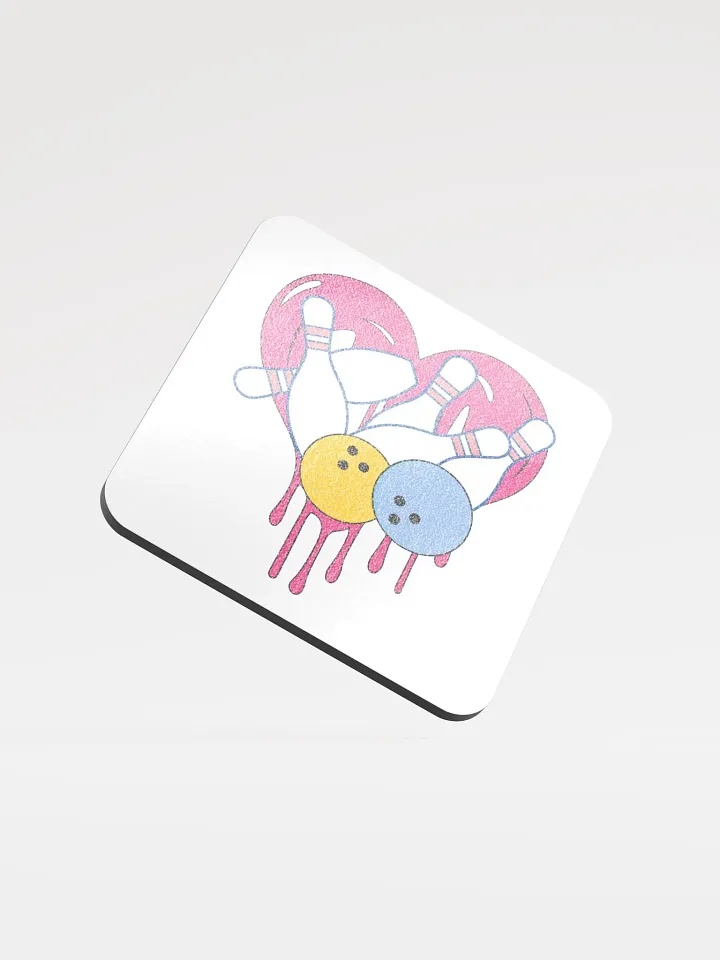 Heart Bowling Strike Coaster Set product image (1)