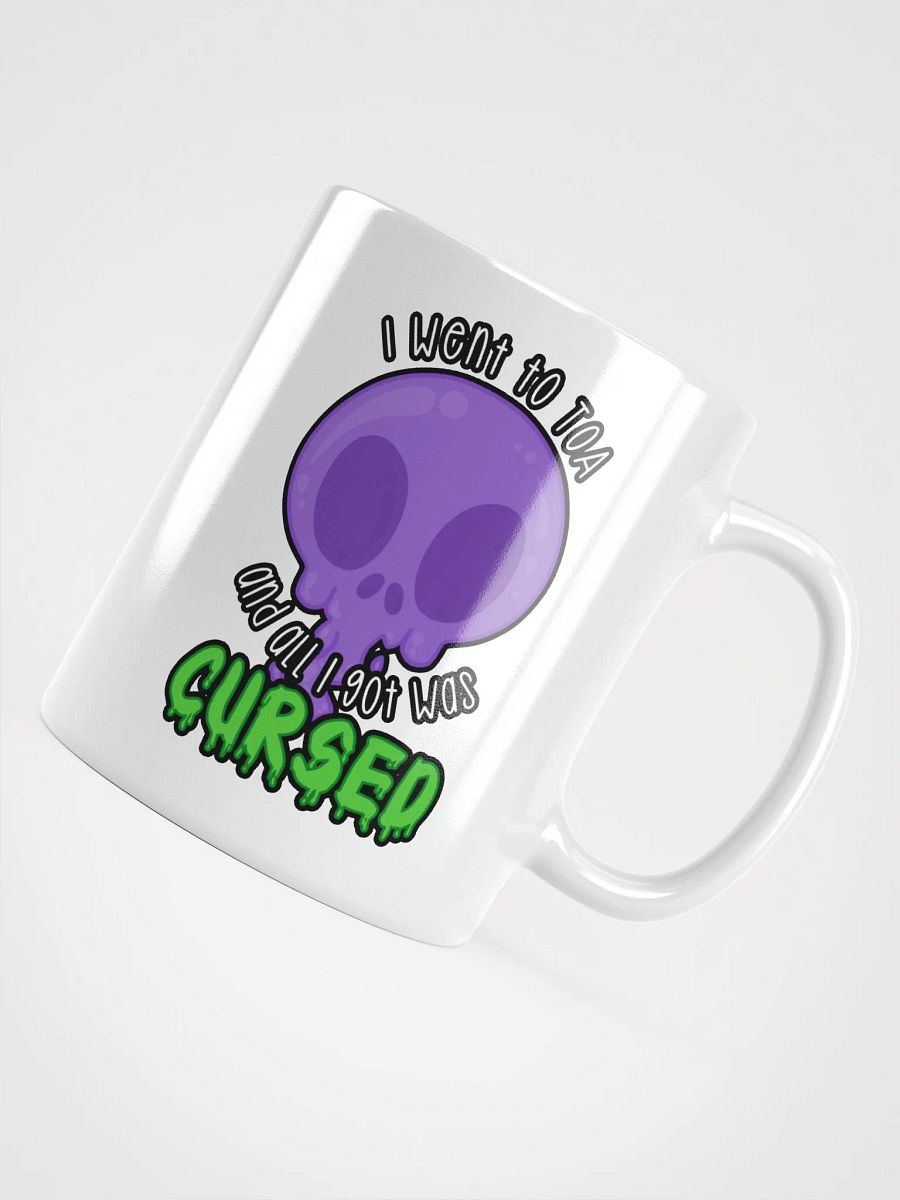 All I Got Was Cursed - Warlock - White Glossy Mug product image (4)