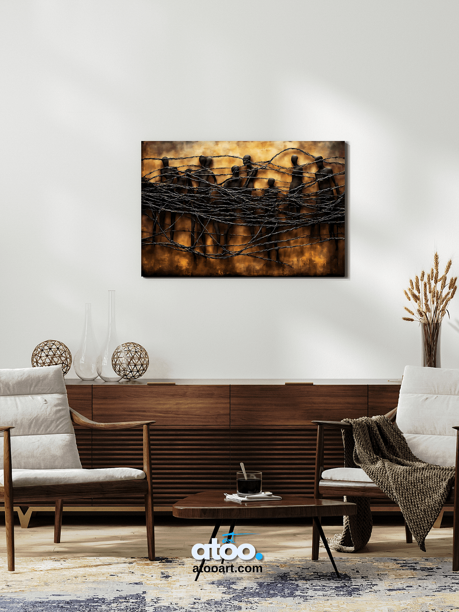 Be Free to Yourself Collection | Irrational Chaos | Canvas Painting product image (7)