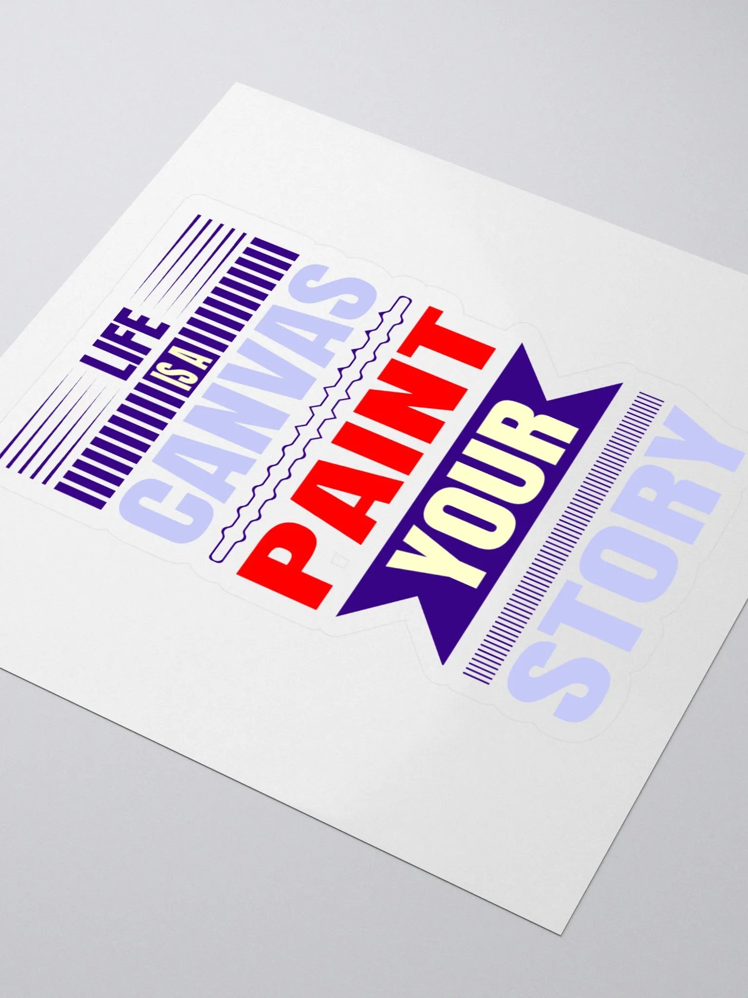 LIFE IS A CANVAS PAINT YOUR STORY product image (3)