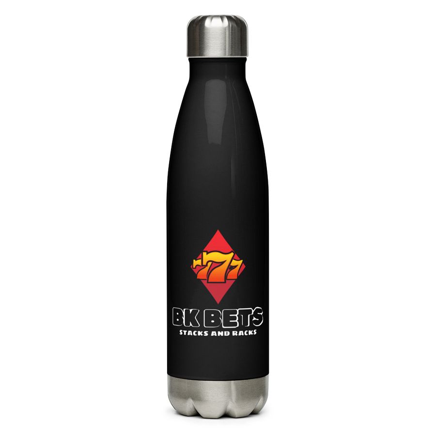 BK BETS WATER BOTTLE - BLACK product image (1)