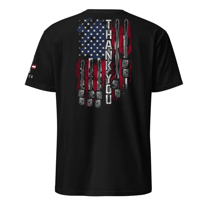 Thank You Dog Tags Flag product image (1)
