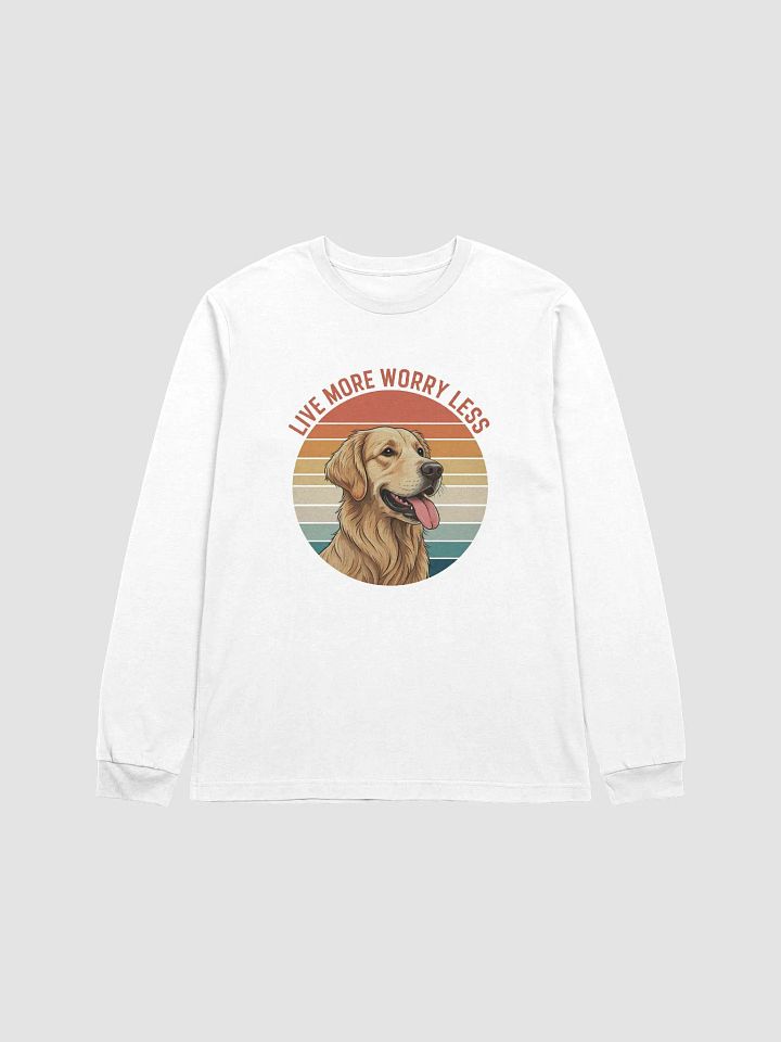Rainbow Retreat Golden Retriever Long Sleeve Tee product image (1)