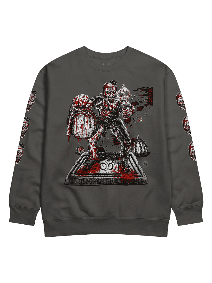 Trick or Treat with Art the Clown- Bloody Version- Unisex SweatShirt product image (2)