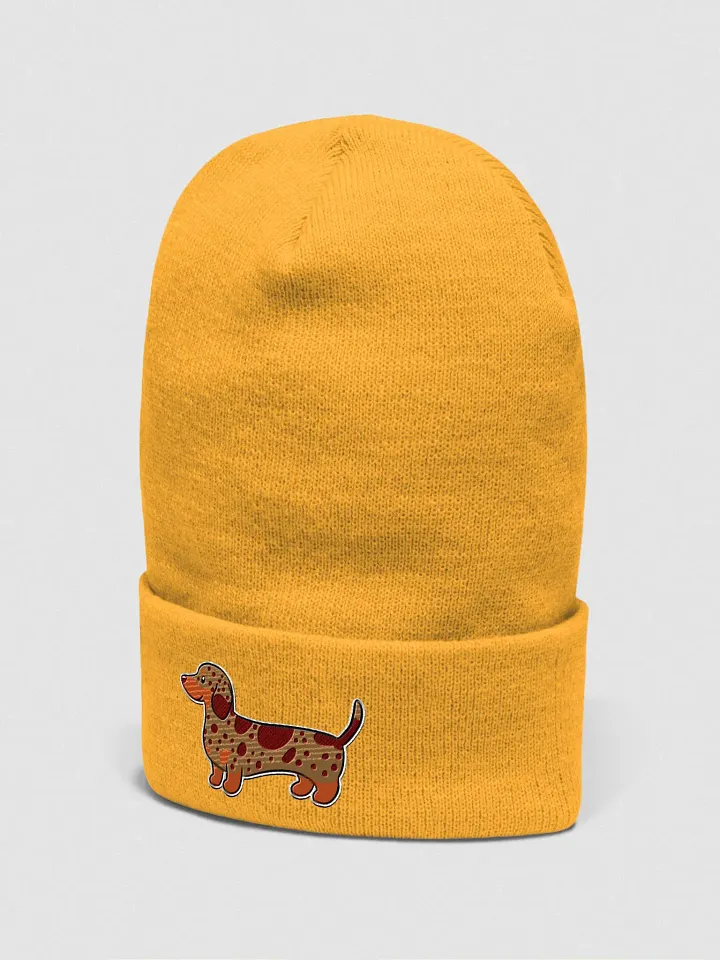 Dachshund Delight Cuffed Beanie product image (12)