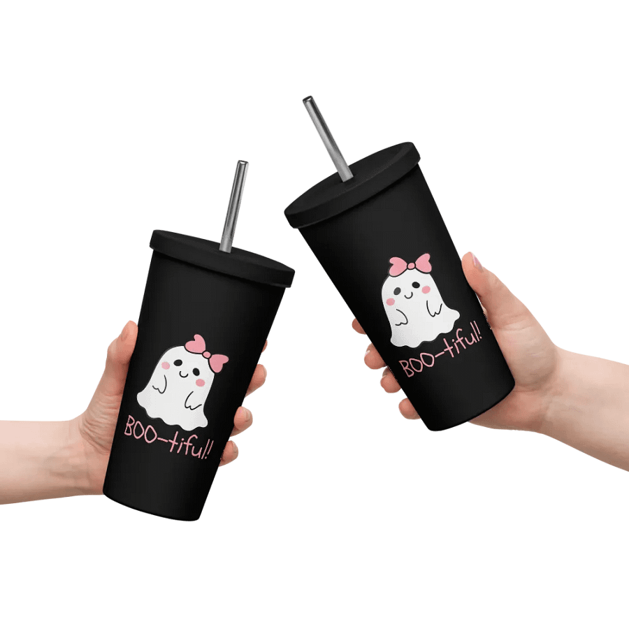 BOO-tiful Insulated Tumbler with Straw product image (10)