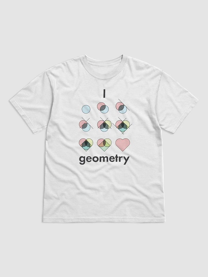 I ♥️ Geometry Tee product image (1)