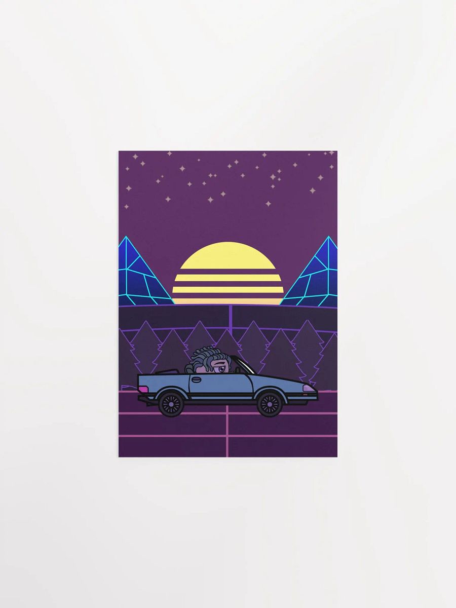 Synth Ride Poster product image (6)