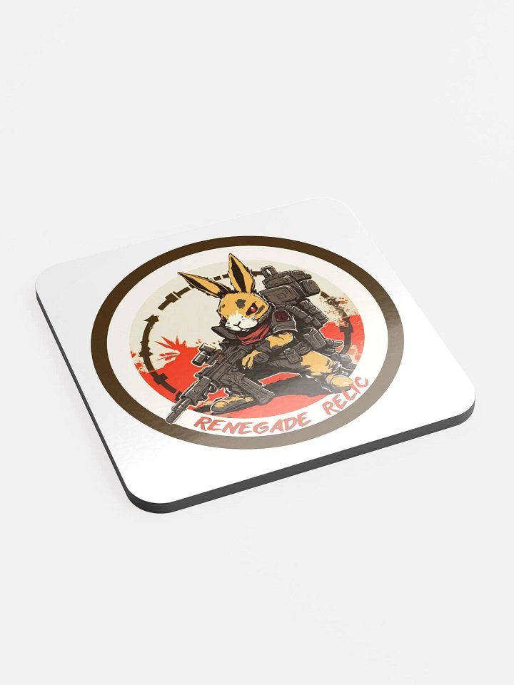 Tactical Rabbit Cork Coaster product image (2)