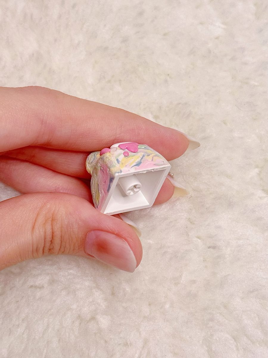 Tie Dye Gloomy Bear Keycap product image (5)