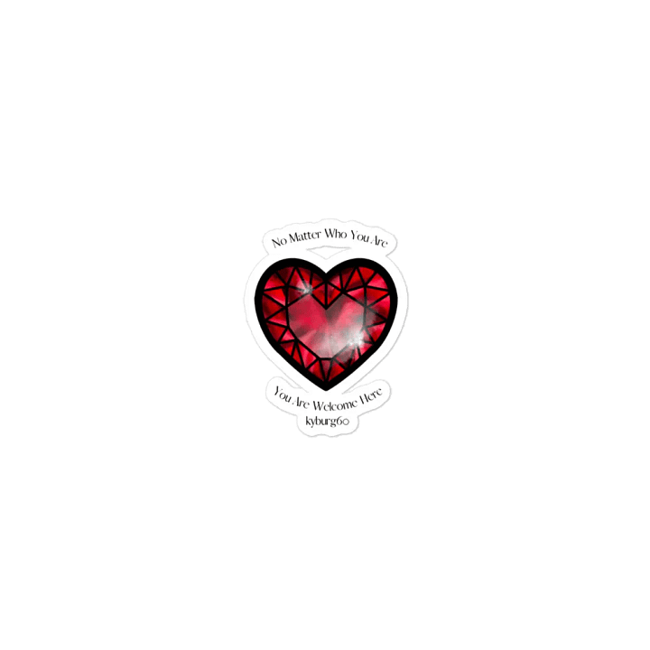 Kyburg60 - Ruby Heart Magnet product image (1)