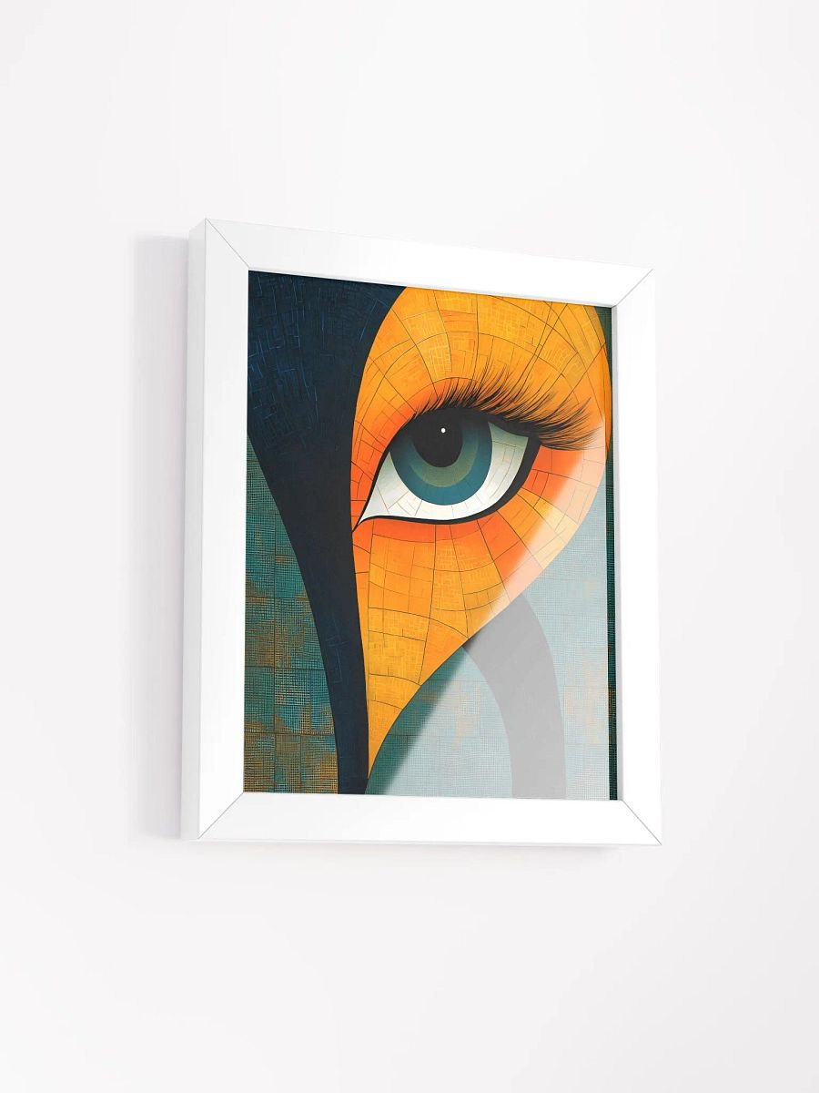 Framed wall art, titled 'Shy' product image (28)
