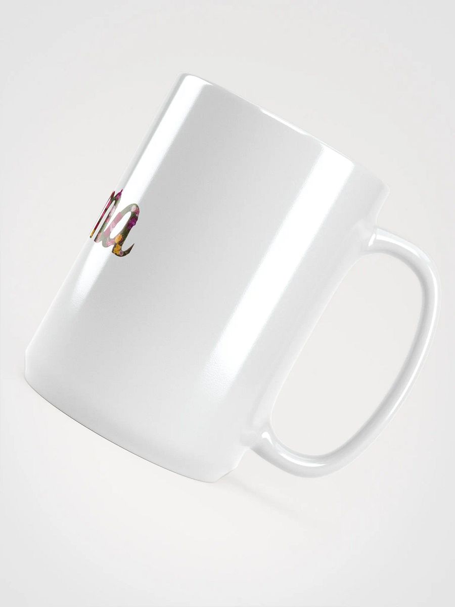 Mama Blooms White Glossy Mug product image (4)
