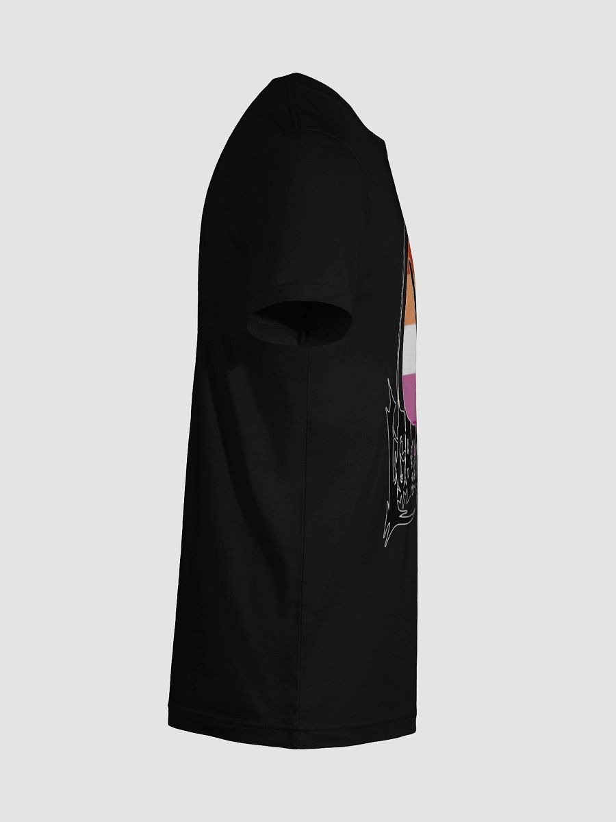 LGBTQIA Lesbian Flag Unisex Shirt product image (8)