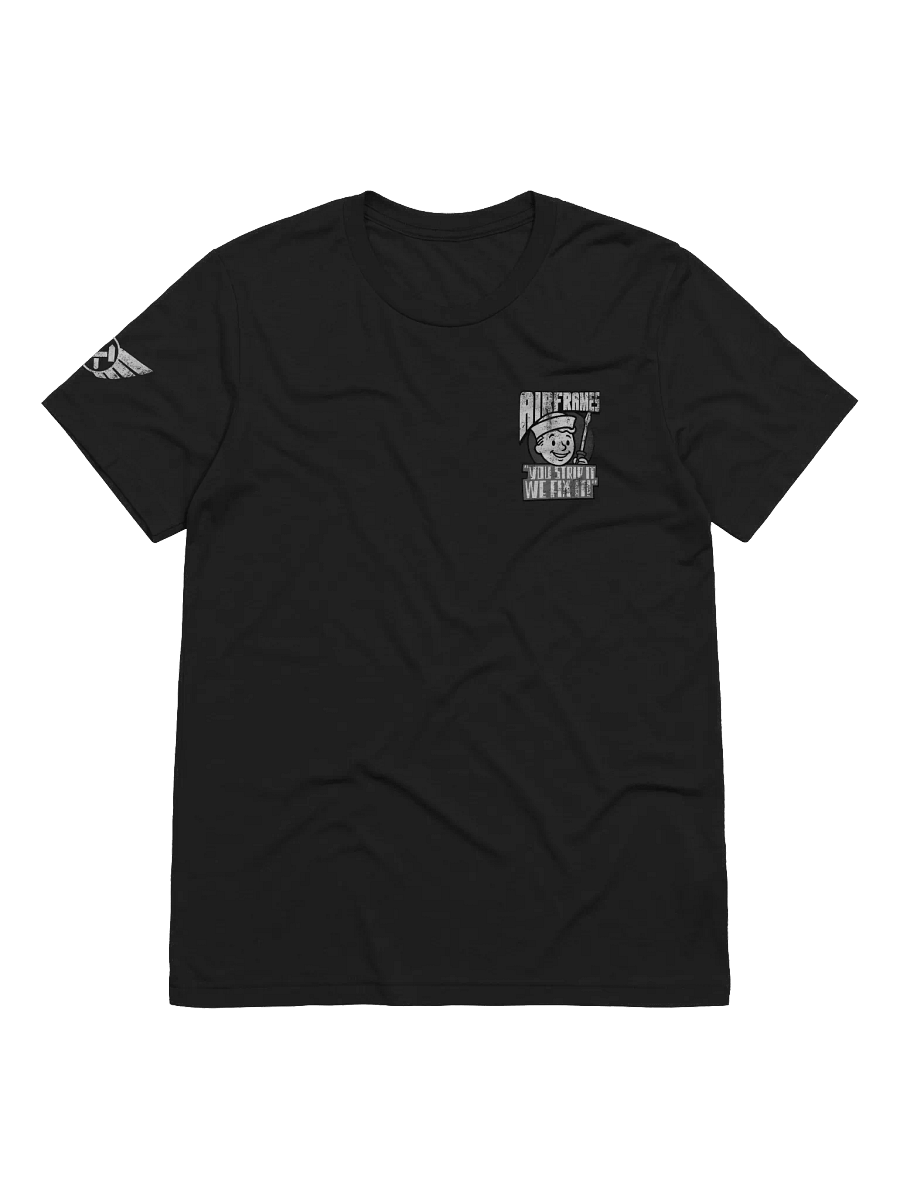 "AIRFRAMES: Strip it" Vintage SuperSoft Shirt product image (3)