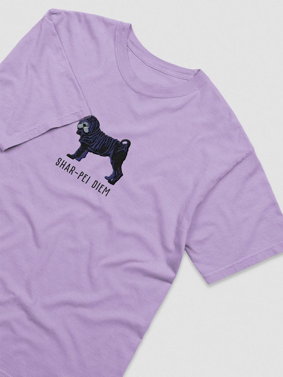 Shar-Pei Diem T-Shirt(Embroidered) of a Chinese Shar-Pei(Black) product image (6)