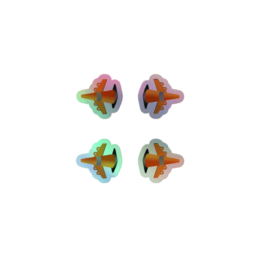NNNUUUUAAAAMMM (Holographic Stickers) product image (1)