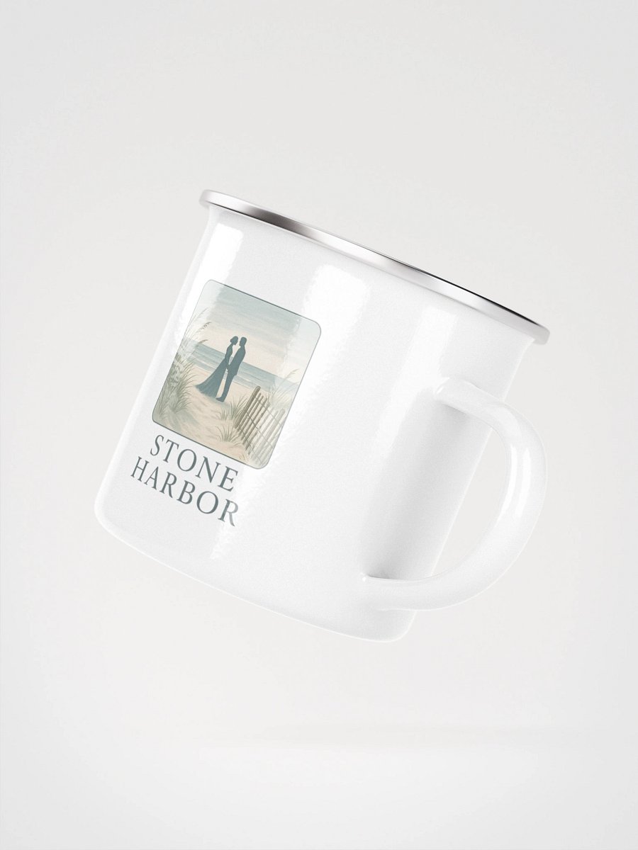 Stone Harbor NJ Enamel Wedding Mug product image (3)