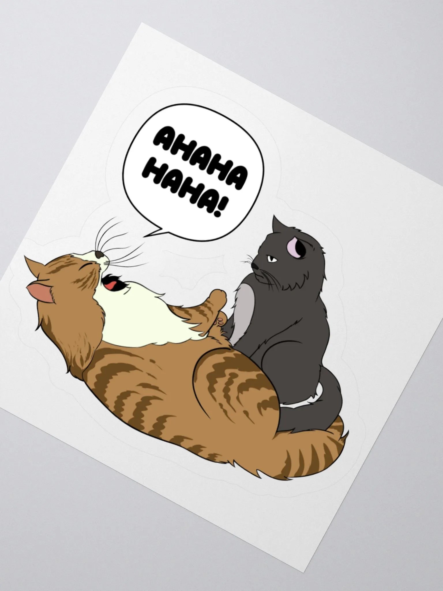 AHAHA Cat - Stickers product image (3)