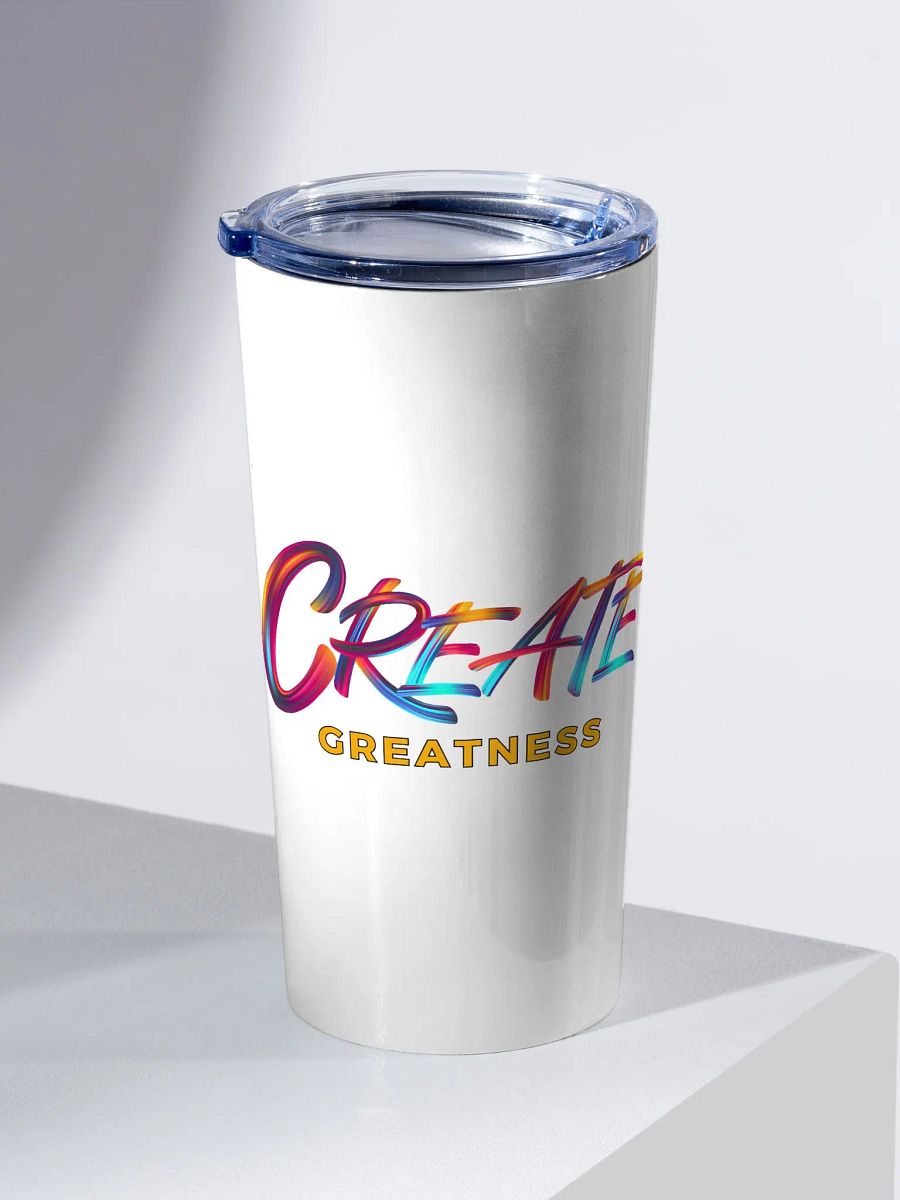 Create Greatness Vibes Tumbler product image (2)