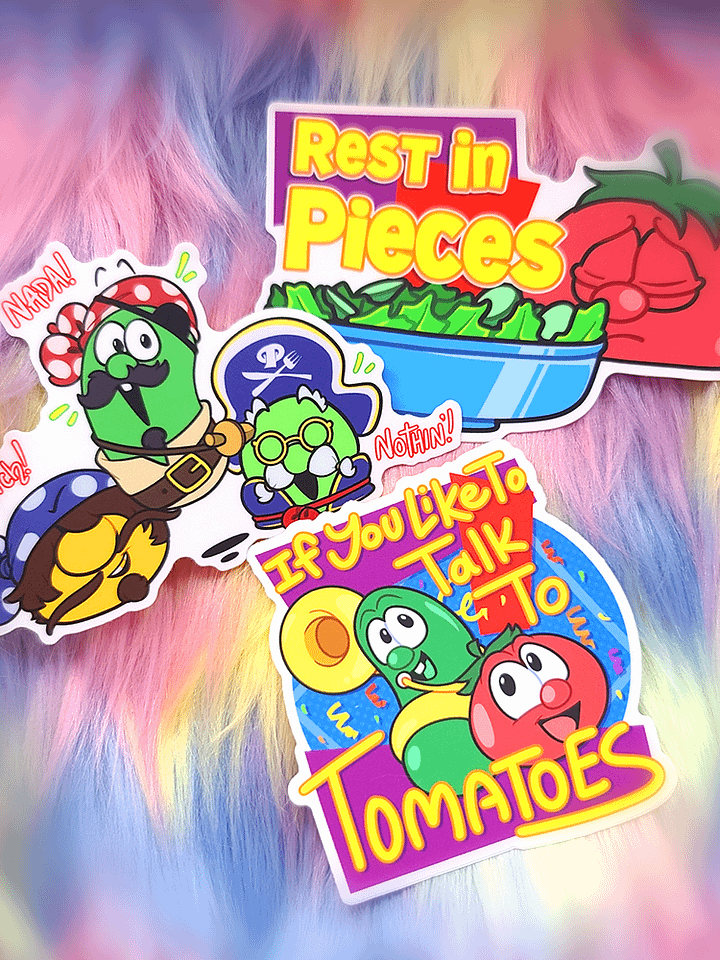 Vegetable Friends | Sticker Set product image (1)