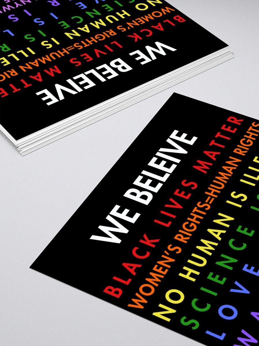 We Believe Sticker. product image (12)