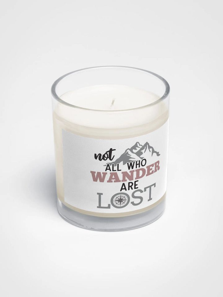 Not All Who Wander Are Lost Soy Wax Candle product image (2)