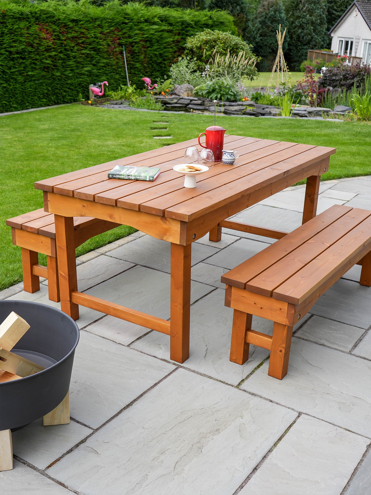 Folding Patio Table & Benches | Digital Plans product image (3)
