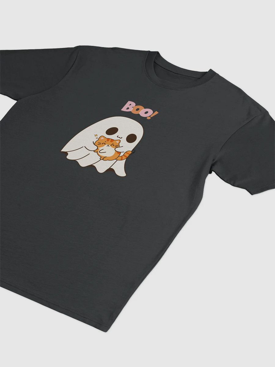 BOO! Cute Ghost and Cat Tee product image (3)