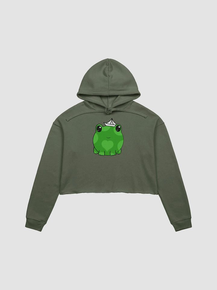 Captain Heart Fleece Crop Hoodie product image (1)
