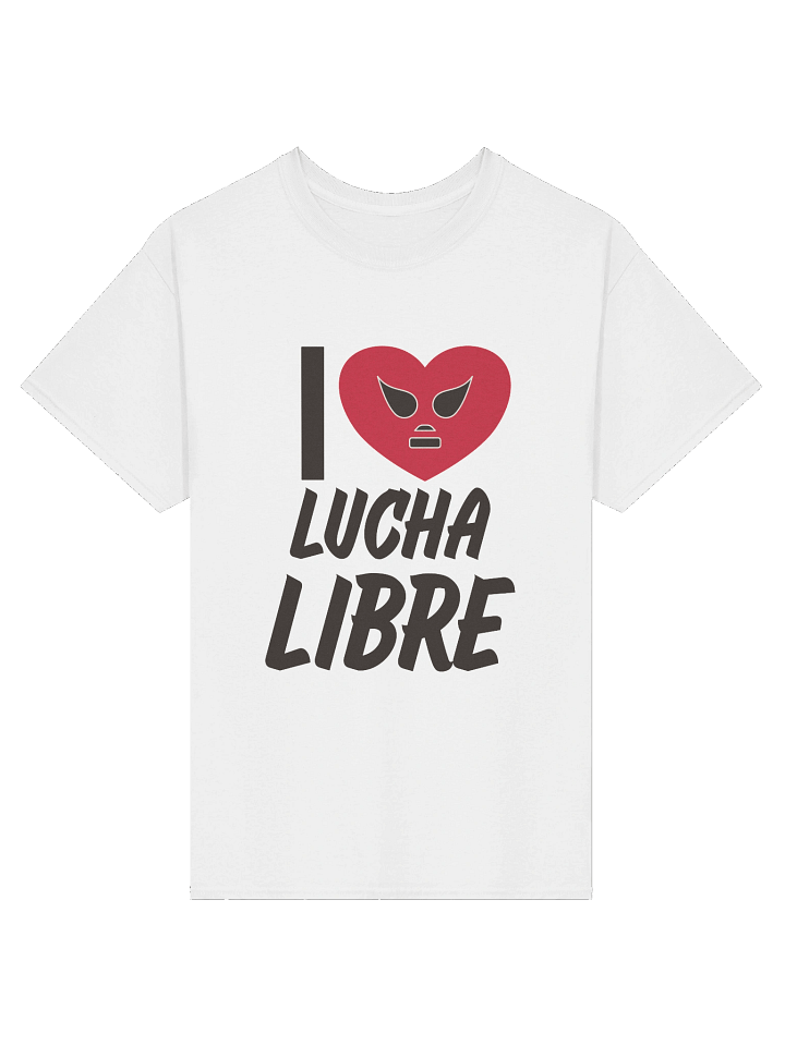 I Love Lucha Libre White Tee product image (1)