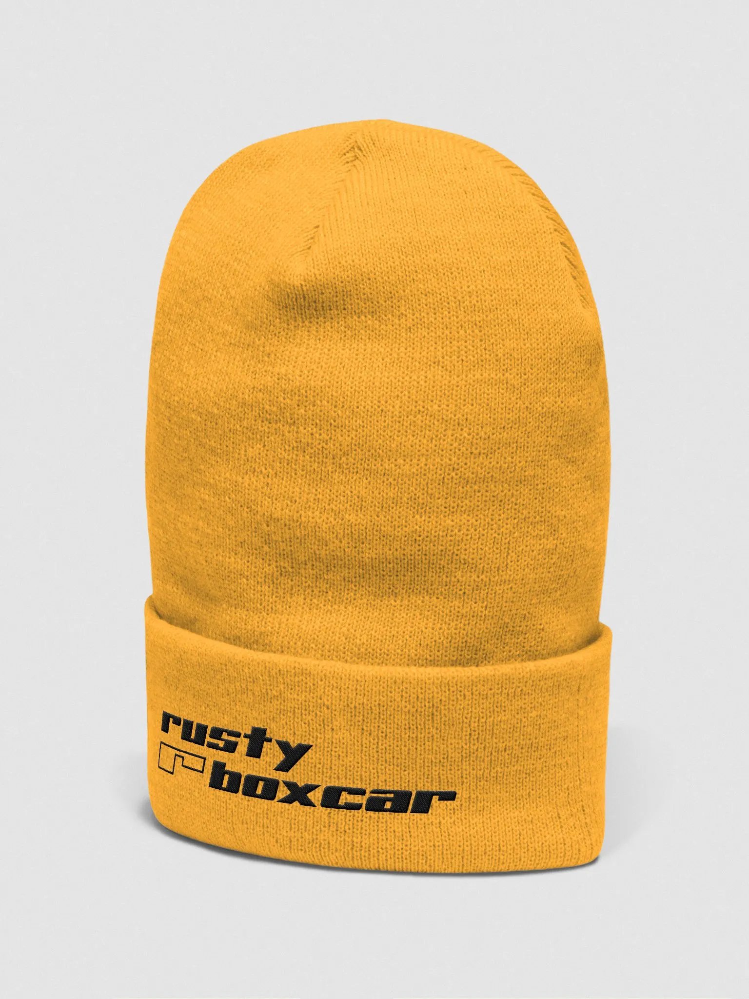 Rusty Boxcar Gold Beanie product image (2)