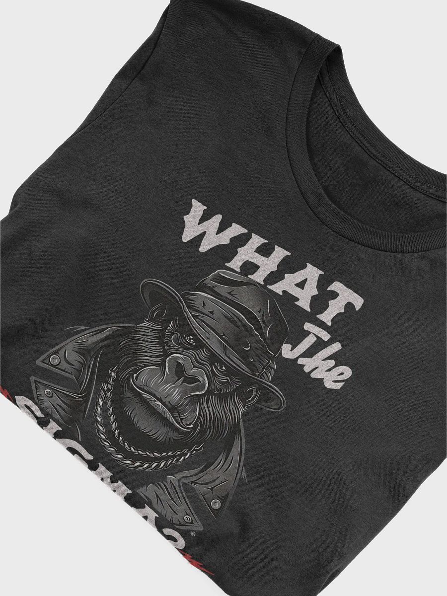Funny What the Sigma? Ironic meme Gorilla Swagger Hat T-Shirt product image (6)