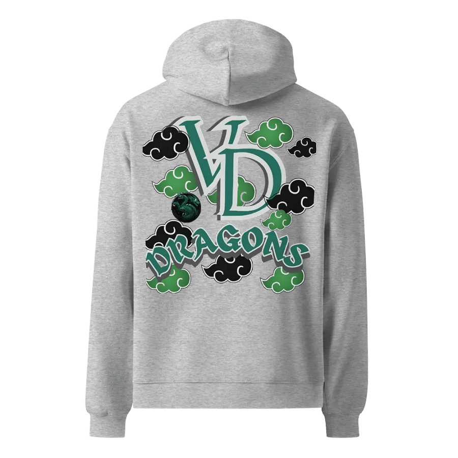 THE GREEN RAIN CLOUD HEARTED OVERSIZED hoodie product image (32)