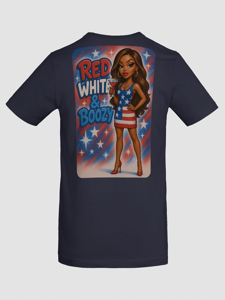 Patriotic Cocktail Fun Women's T-Shirt product image (4)