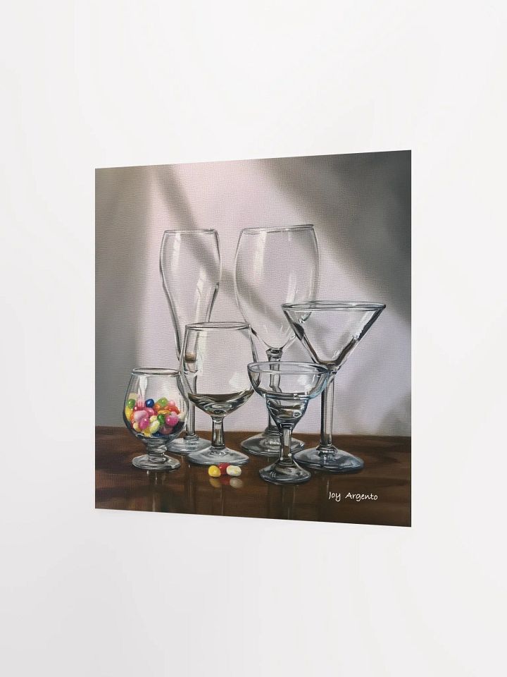 One Glass Filled Print product image (2)