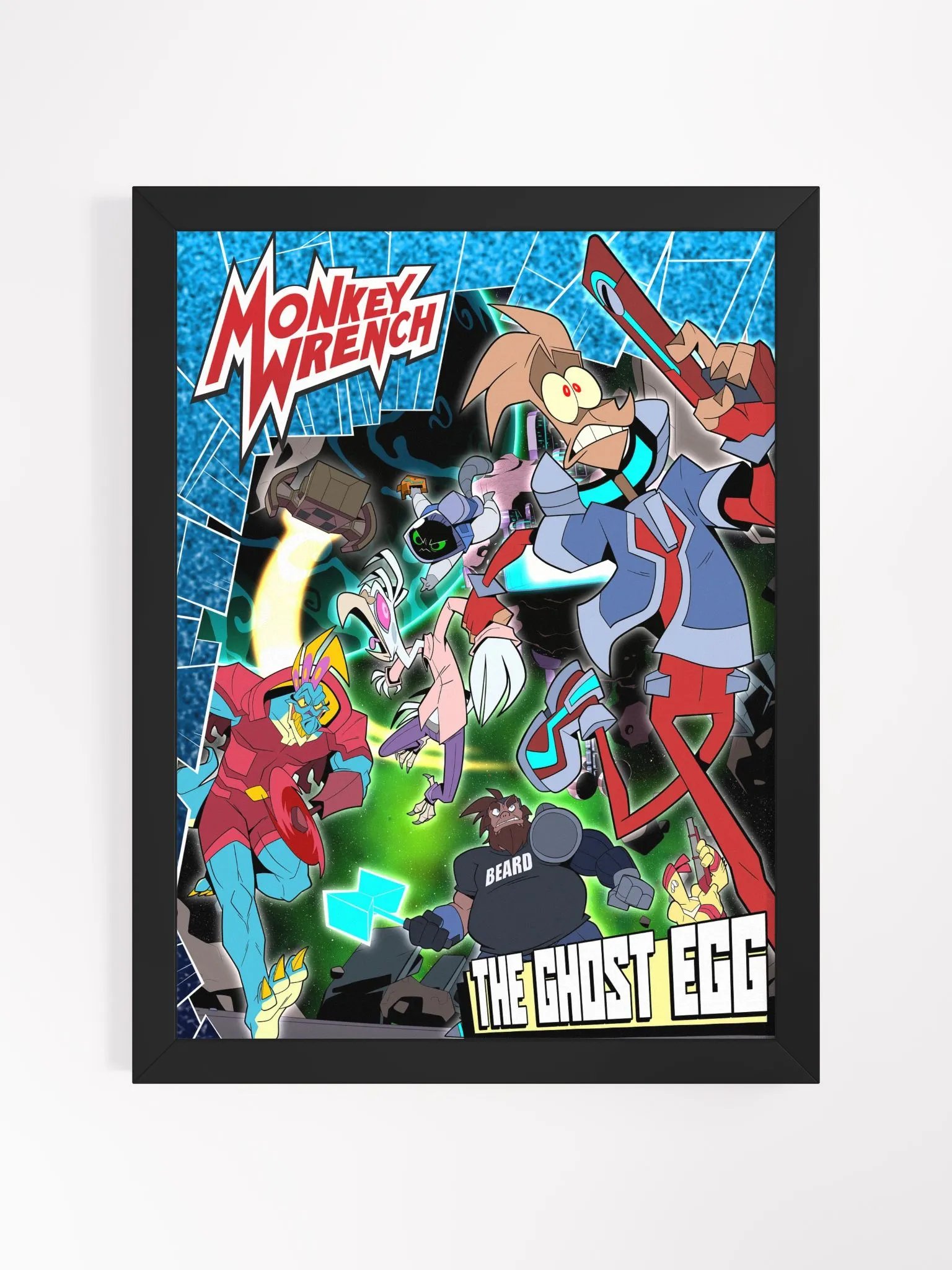 Monkey Wrench - Ghost Egg Framed Poster product image (1)