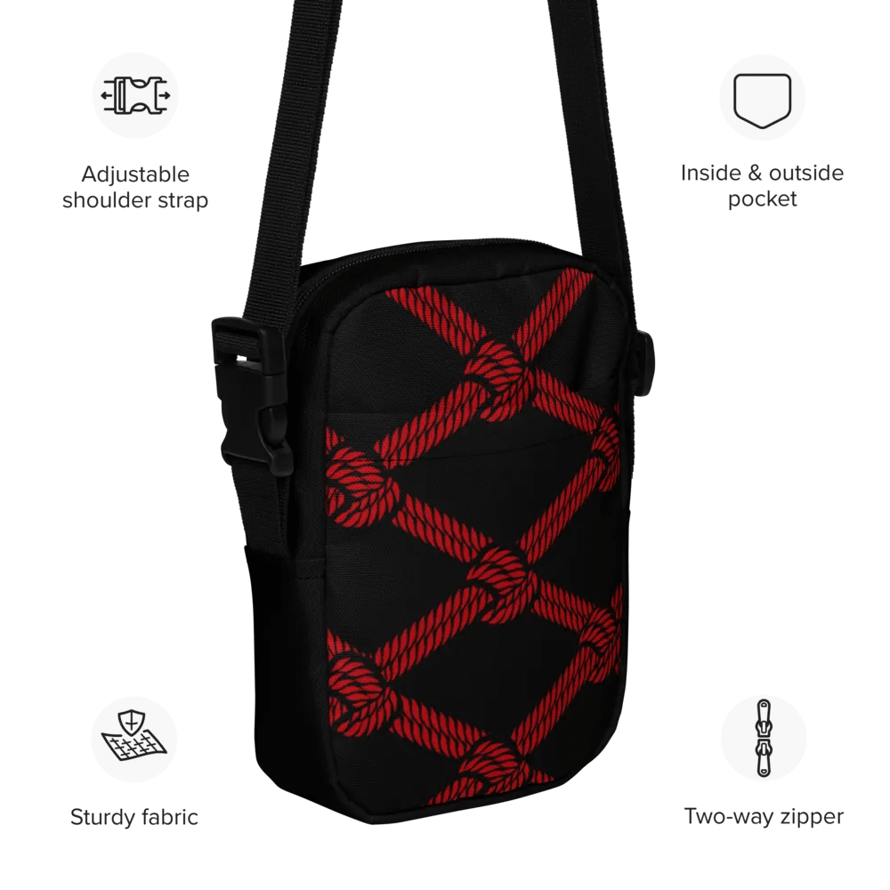 Diamond Tie hip bag (Red) product image (4)