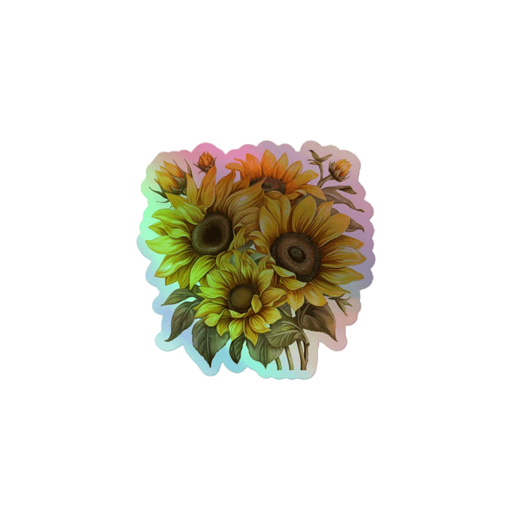 Sunflower Dreams Holographic Sticker Set product image (1)