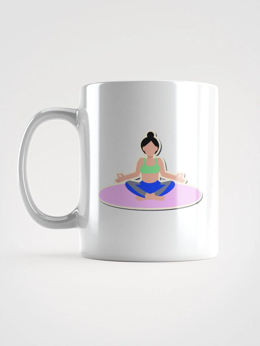 FitYOGAFit Yoga-Inspired White Coffee Mug product image (17)