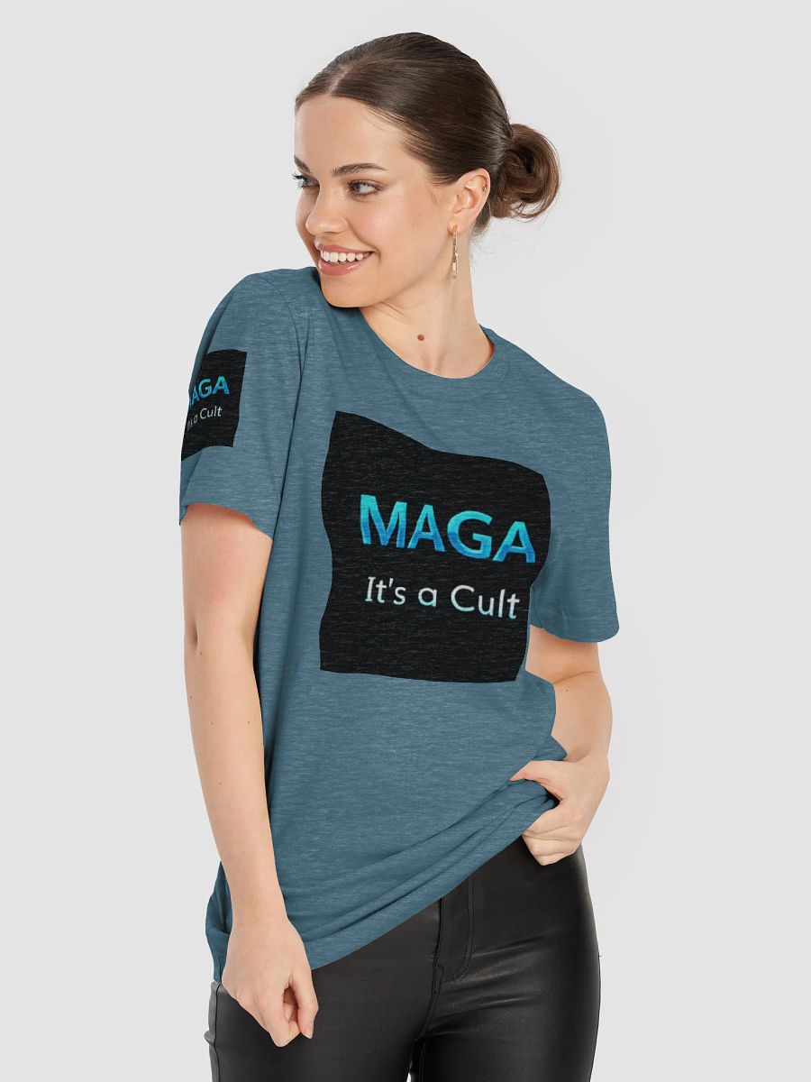 Anti MAGA T-Shirts Soft Unisex Favorite Black/Blue product image (80)