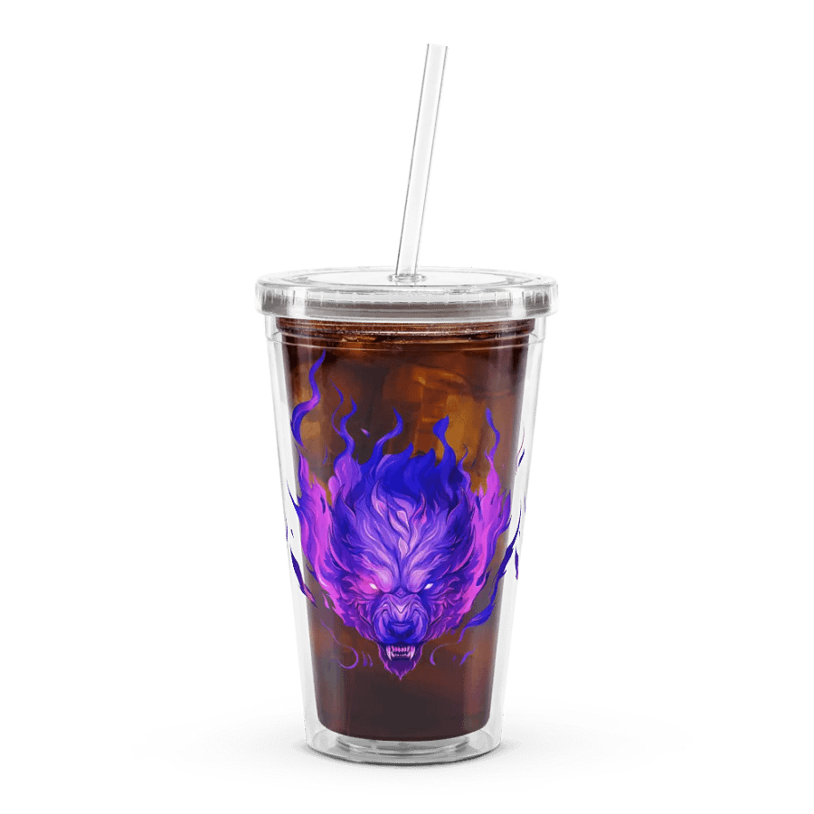 Wolfy's Double Wall Plastic Tumbler (16 oz) product image (7)