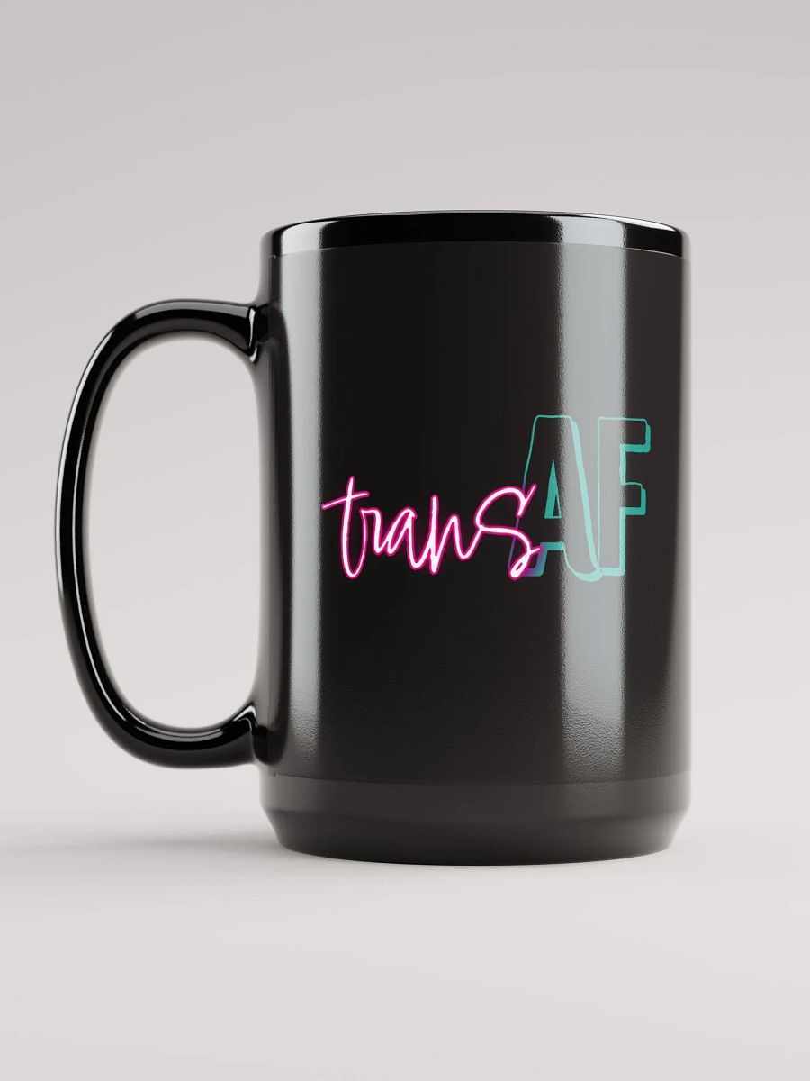 Trans AF Mug 15oz Black product image (6)