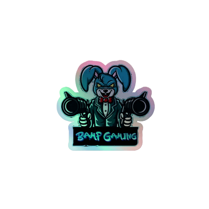 BAMP Gaming Holographic Sticker Sheet product image (1)