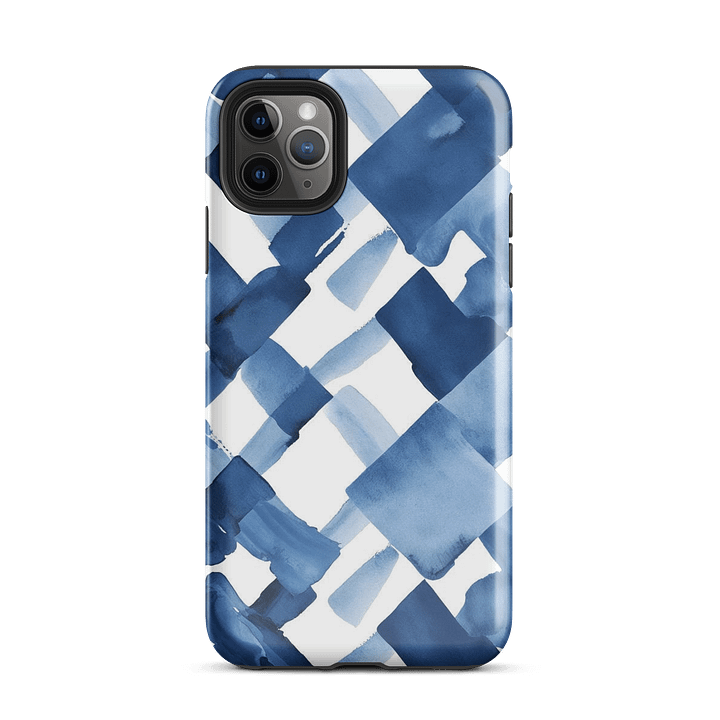 Aqua Abstract Tough Case for iPhone® product image (51)